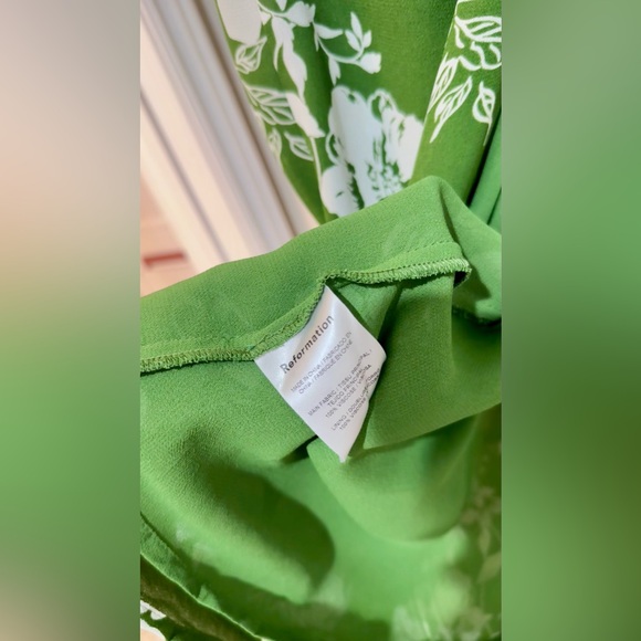 Reformation Twilight Dress In Mystique, size 0, brand new, never worn. - Picture 10 of 13